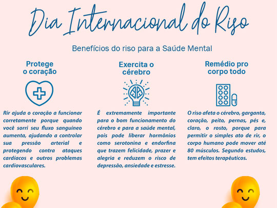 Dia Internacional do Riso: Você já sorriu hoje? Sabe os benefícios de uma boa Gargalhada?